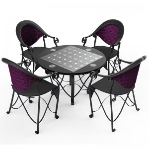 Chytrý konferenční stolek pro venkovní nábytek v restauraci / hotelu / kavárně