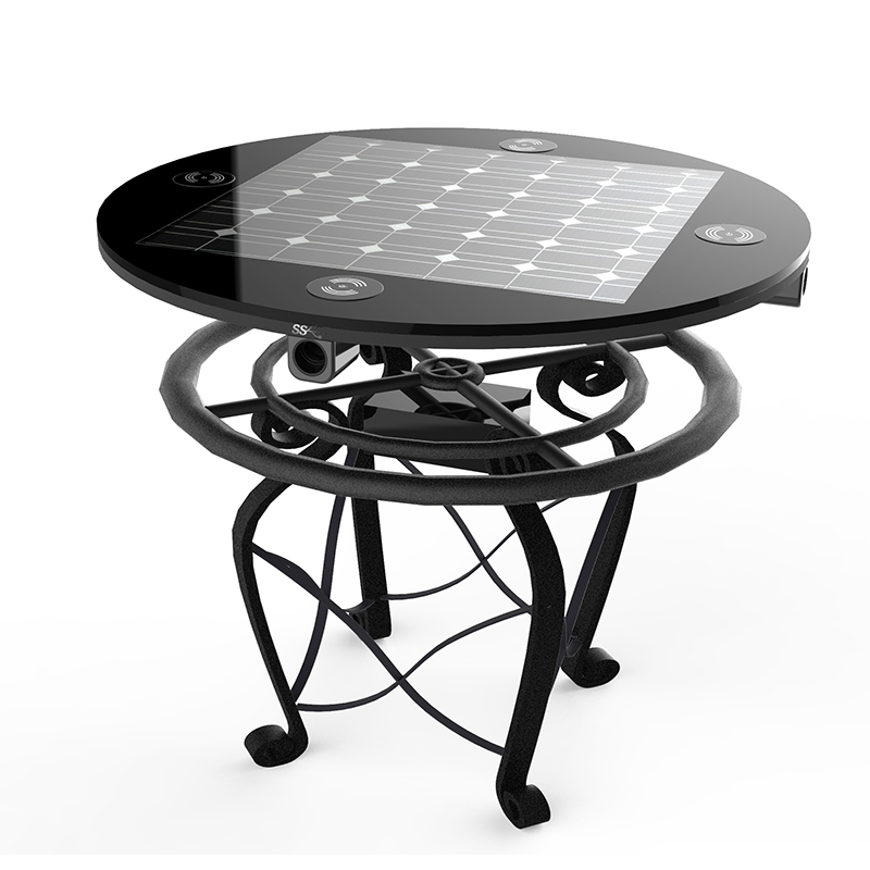 Multifunkční mobilní telefon nabíjení solar Powered Table s inteligentním Wifi